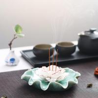 磁器 お香シート, 花形, ハンドメイド, 家庭およびオフィス用 & サスティナブル, 無色 売り手 パソコン