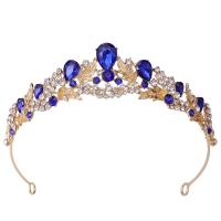 Bridal Tiaras, Zinc Alloy, with Crystal, fashion jewelry & for woman & with rhinestone Inner Approx 145mm 