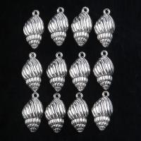 Zinc Alloy Animal Pendants, Conch, antique silver color plated, vintage & Unisex Approx 38 cm 