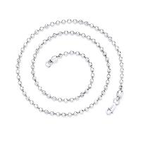 Sterling Silver Necklace Chain, 925 Sterling Silver, Antique finish, DIY 