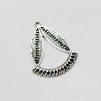 Zinc Alloy Charm Connector, plated, fashion jewelry & multihole & DIY 