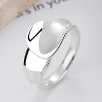 Bague en argent , Argent sterling 925, bijoux de mode & unisexe, 11mm, Vendu par PC