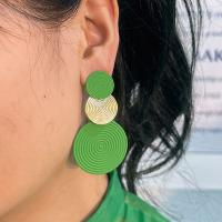 Zinc Alloy Drop Earring, fashion jewelry 