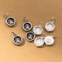 Sterling Silver Pendants, 925 Sterling Silver, Antique finish, DIY 