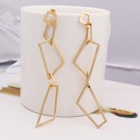 Zinc Alloy Drop Earring, plated, fashion jewelry & for woman 