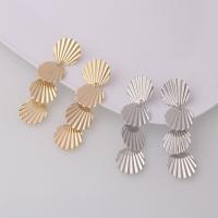 Zinc Alloy Drop Earring, plated, fashion jewelry & for woman 