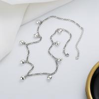 Collier de bijoux en argent , Argent sterling 925, avec 1.97inch chaînes de rallonge, Finition antique, bijoux de mode & pour femme Environ 15.75 pouce, Vendu par PC