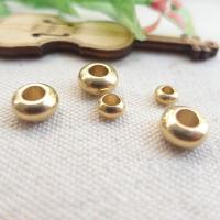 Brass Spacer Beads, DIY golden yellow 