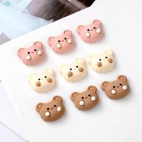 Mobile Phone DIY Decoration, Resin, Bear, epoxy gel 