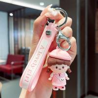 Plastic Key Chain, Soft PVC, cute & multifunctional & Unisex 