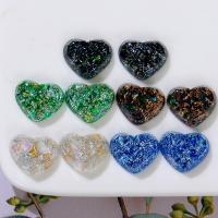 Mobile Phone DIY Decoration, Resin, Heart, epoxy gel 