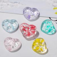 Mobile Phone DIY Decoration, Resin, Heart, epoxy gel 