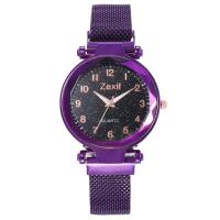 Women Wrist Watch, Zinc Alloy, with Magnet & Organic Glass, fashion jewelry & for woman 31*8mm cm 