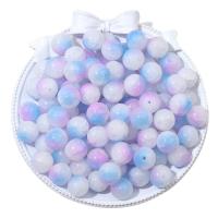 Abalorios de Cristal Craquelado, Cuentas de vidrio, Esférico, Bricolaje, más colores para la opción, 10mm, agujero:aproximado 1mm, 30PCs/Bolsa, Vendido por Bolsa