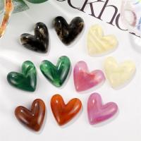 Mobile Phone DIY Decoration, Resin, Heart, epoxy gel 