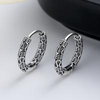 925 Sterling Silver Lever Back Earring, Antique finish, fashion jewelry & for woman 