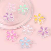 Enamel Acrylic Beads, Flower, DIY 24mm Approx 4mm 