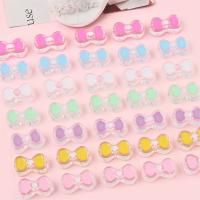 Enamel Acrylic Beads, Bowknot, DIY 