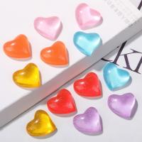 Mobile Phone DIY Decoration, Resin, Heart, epoxy gel 