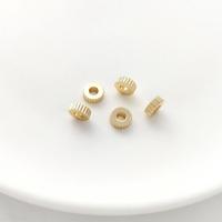 Entretoise de perles en laiton, Plaqué d'or 14K, style différent d'emballage pour le choix & DIY & normes différentes pour le choix, doré, Vendu par sac