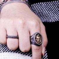 Zinc Alloy Finger Ring, plated, Adjustable & for man, original color 