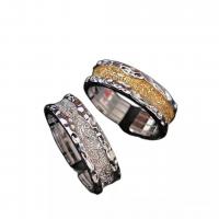 Zinc Alloy Finger Ring, plated, Adjustable & for woman 