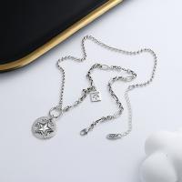 Collier de bijoux en argent , Argent sterling 925, avec 1.97inch chaînes de rallonge, Finition antique, bijoux de mode & pour femme Environ 17.72 pouce, Vendu par PC