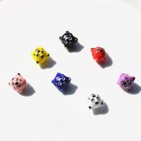 Animal Porcelain Beads, Tiger, DIY Approx 2mm 