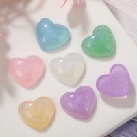 Mobile Phone DIY Decoration, Resin, Heart, epoxy gel 