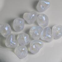 Miracle Acrylic Beads, Heart, DIY, clear Approx 