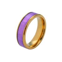 Edelstahl Fingerring, 304 Edelstahl, plattiert, Modeschmuck & unisex & verschiedene Größen vorhanden, keine, verkauft von PC