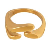 Anillo de dedo de acero Titanium de, Partículas de acero, chapado, Joyería & para mujer, más colores para la opción, tamaño:7, Vendido por UD