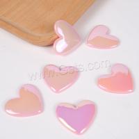 Mobile Phone DIY Decoration, Acrylic, Heart, stoving varnish, cute 