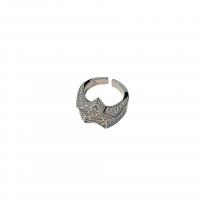 Zinc Alloy Finger Ring, plated, Unisex & micro pave cubic zirconia 