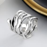 Anillo de Plata Ley, plata de ley 925, Acabado antiguo, Joyería & diferentes estilos para la opción & para mujer, Vendido por UD