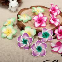 Flower Polymer Clay Beads, DIY 20mm 