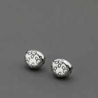 Sterling Silver Spacer Beads, 925 Sterling Silver, Rabbit, plated, DIY, silver color Approx 1.6mm 