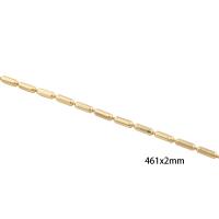 Brass Chain Necklace, 14K gold plated, Unisex, gold Approx 46.1 cm 