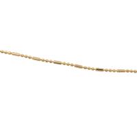 Brass Chain Necklace, 14K gold plated, Unisex gold 