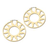 Zinc Alloy Leverback Earring, plated, fashion jewelry & for woman & hollow 