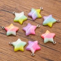 Resin Jewelry Pendant, Star, DIY Approx 