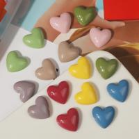 Mobile Phone DIY Decoration, Resin, Heart, epoxy gel 