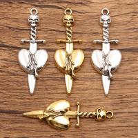 Zinc Alloy Jewelry Pendants, plated, vintage & DIY Approx 