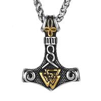 Collier de bijoux de titane, Acier titane, poli, bijoux de mode & styles différents pour le choix & pour homme, plus de couleurs à choisir cm, Vendu par PC