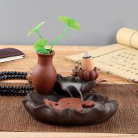 Incense Smoke Flow Backflow Holder Ceramic Incense Burner, Porcelain, handmade, for home and office & durable 