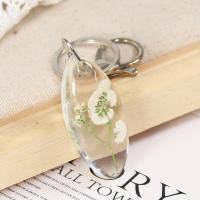 Resin Key Chain, with Zinc Alloy, handmade & epoxy gel, Approx 