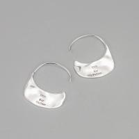 Boucle d'oreille goutte argent sterling, Argent sterling 925, bijoux de mode & pour femme, 27.5u00d734mm, Vendu par paire