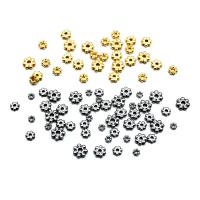 304 Stainless Steel Spacer Bead, Snowflake, Vacuum Ion Plating, DIY Approx 