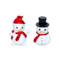 Mobile Phone DIY Decoration, Resin, Snowman, epoxy gel Approx 