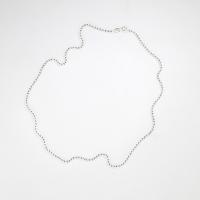 Collier de bijoux en argent , Argent sterling 925, bijoux de mode & pour femme, plus de couleurs à choisir, 40cm,45cm, Vendu par PC